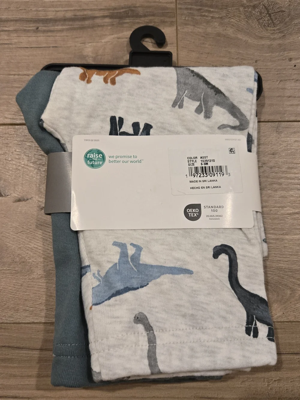 🌻 NWT Carters Baby Boy 2 Pack Pants Dinosaur  Multisize Avail Prem, 0-3M, 6-9M
